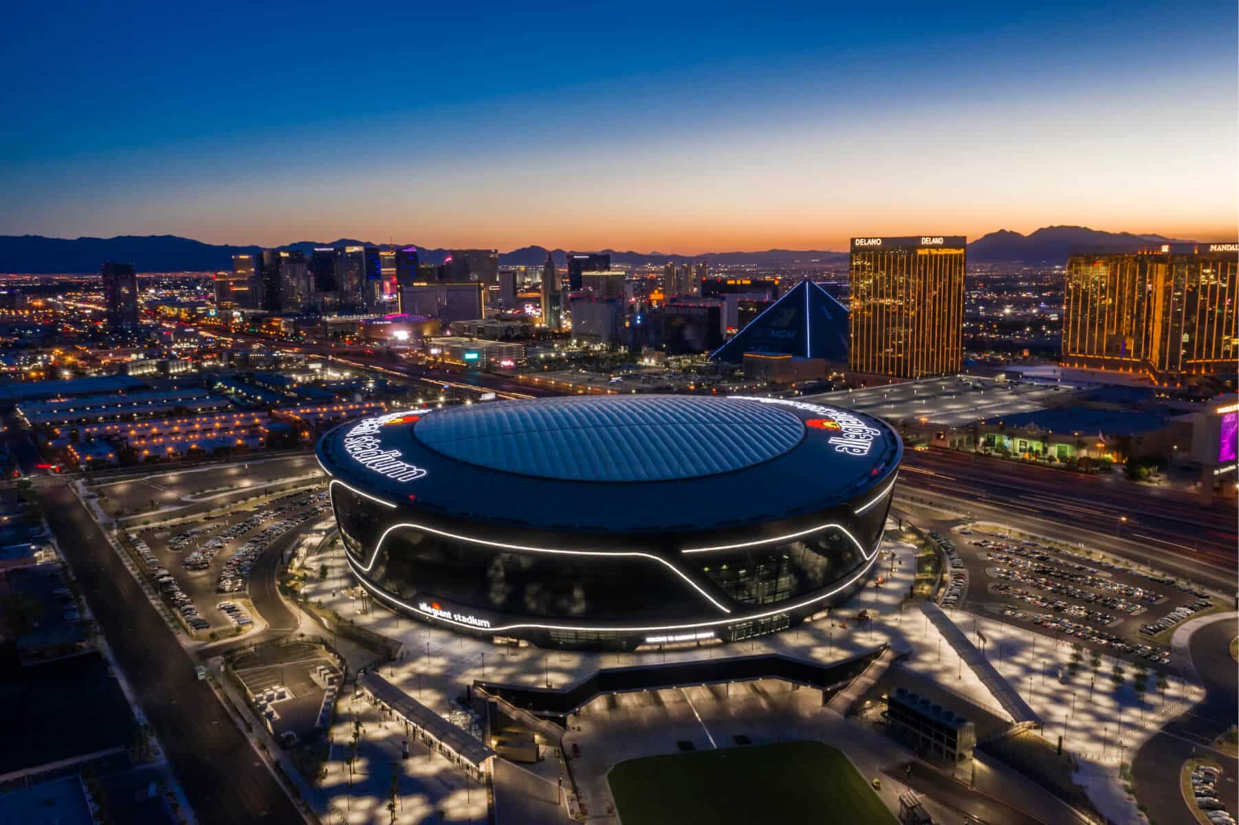 Allegiant Stadium Named as ENR 2021 Best of the Best in Sports and