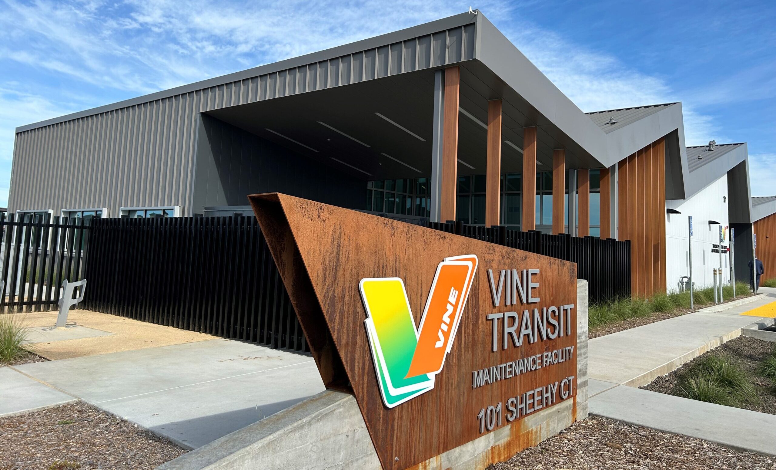 Grand opening of the Vine Transit Maintenance Facility